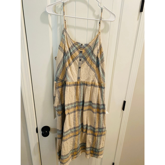 Bob Timberlake Plaid Sleeveless Sundress Womens Dress with Pockets Size XL - Picture 6 of 6